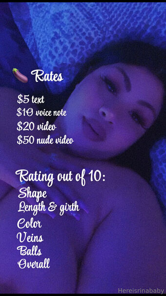 hereisrinababy Nackt Leaks OnlyFans Foto 22