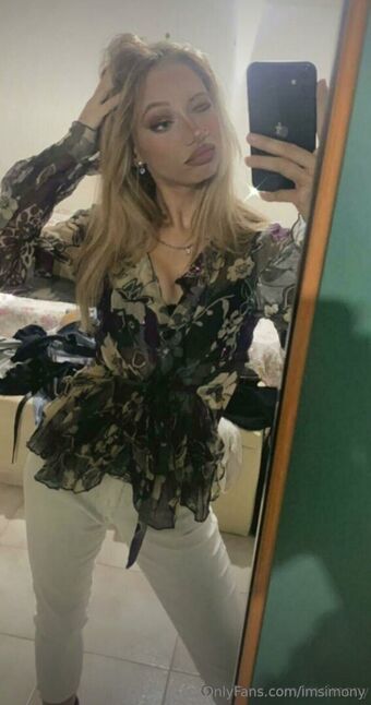 imsimony Nackt Leaks OnlyFans Foto 14