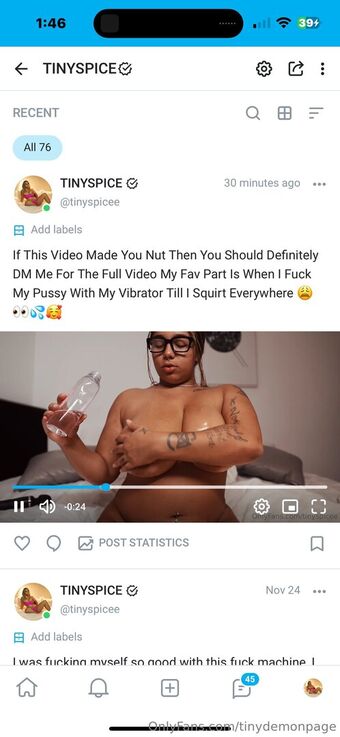 tinydemonpage Nackt Leaks OnlyFans Foto 9